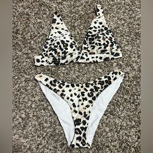 Aerie Leopard Print Bikini Set